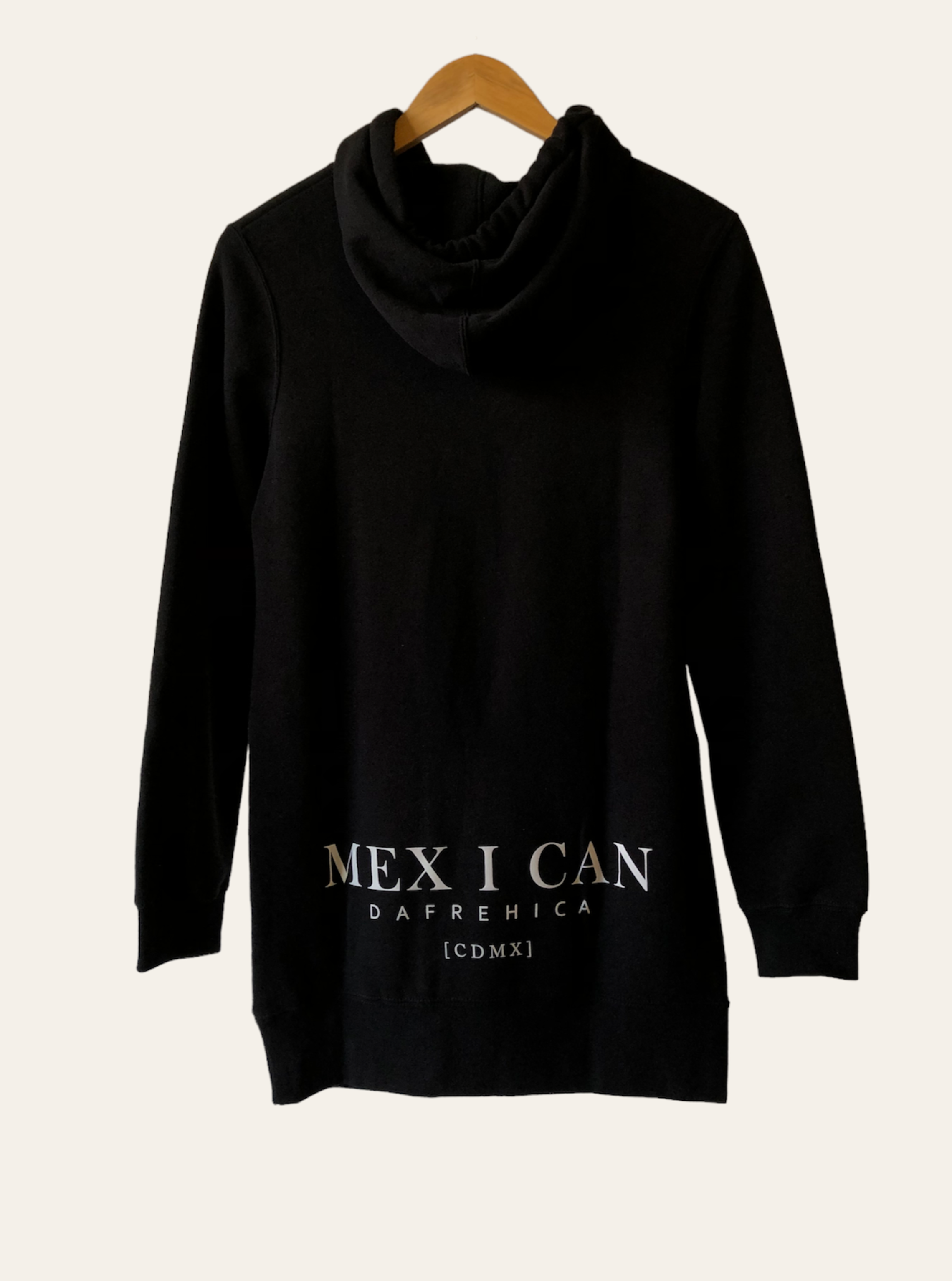 Hood Dress Women’s Black MEX I CAN
