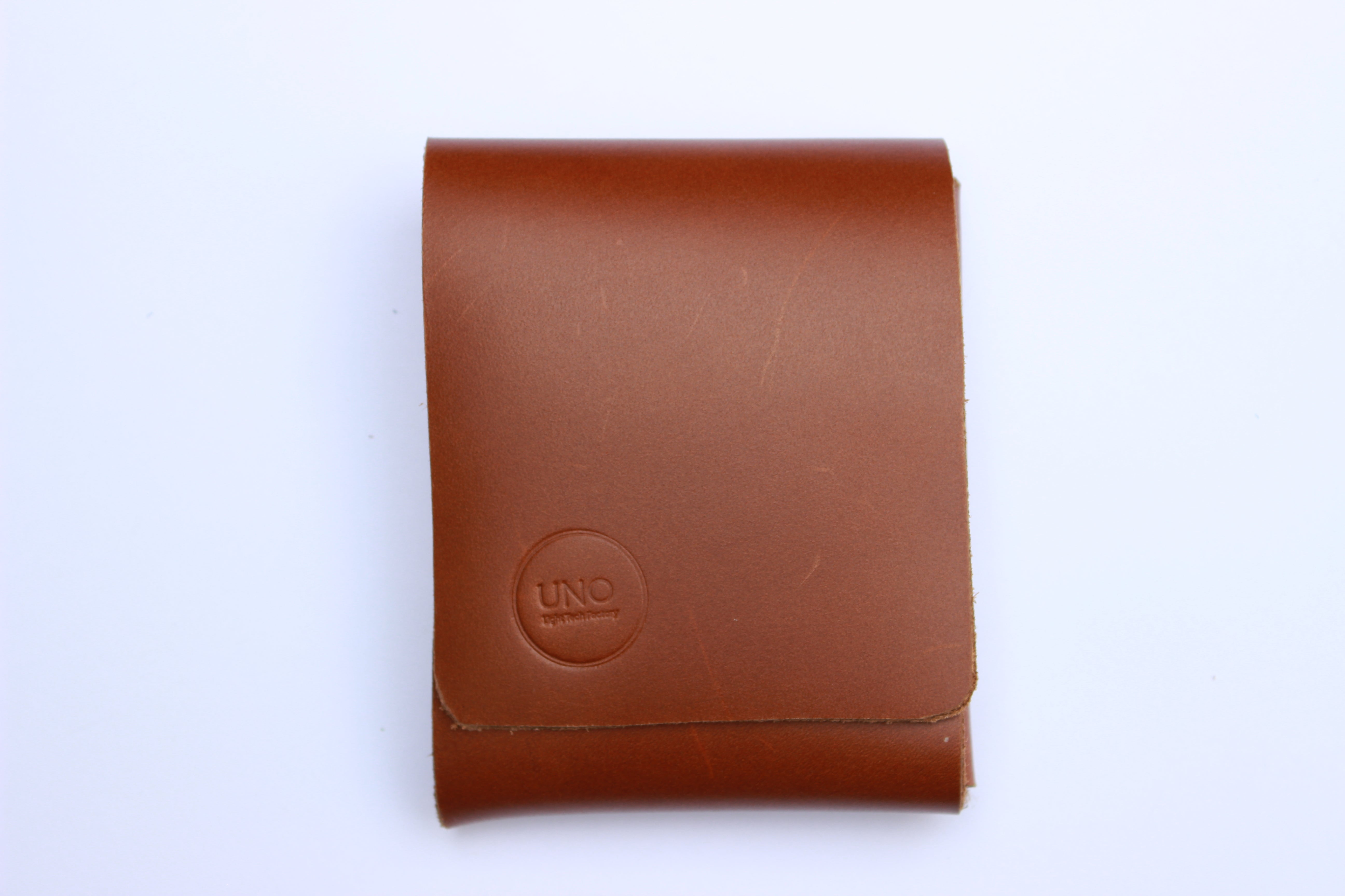 Upright Wallet Brown
