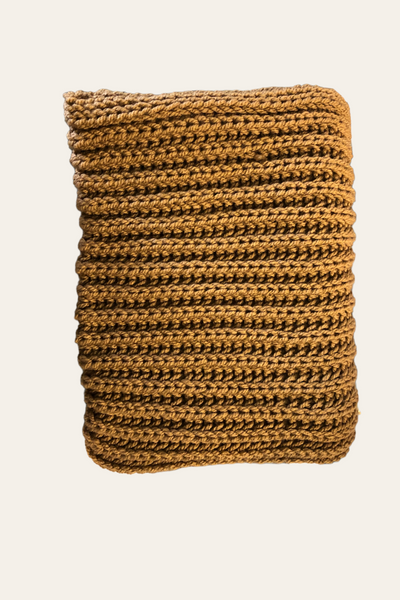 Neck Worsted Ocher