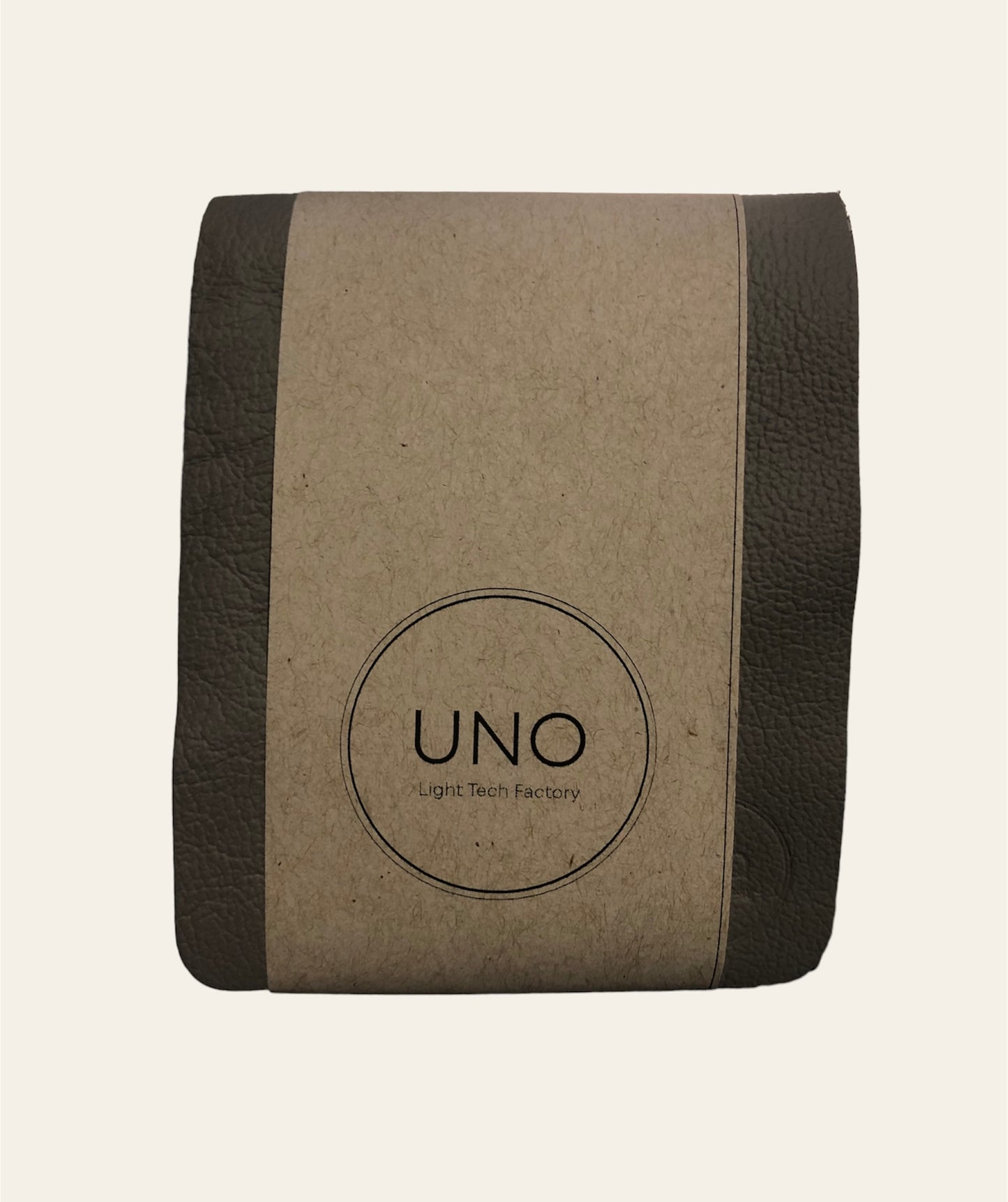 Upright wallet UNO gray