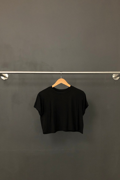 Crop Top Mura Black