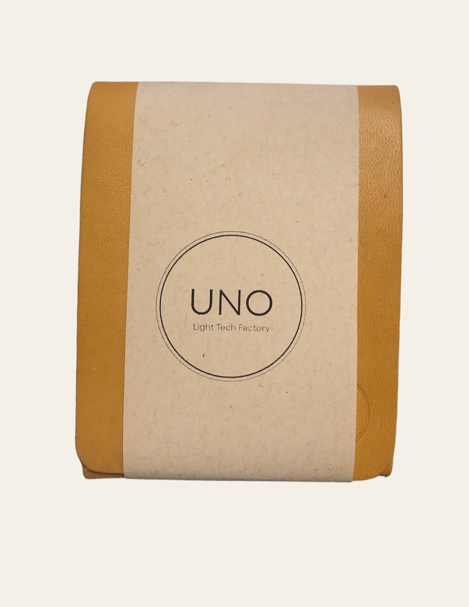 Upright Wallet Yellow