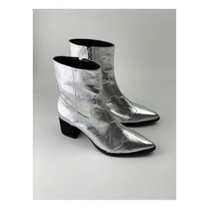 Cowboy Boots Silver