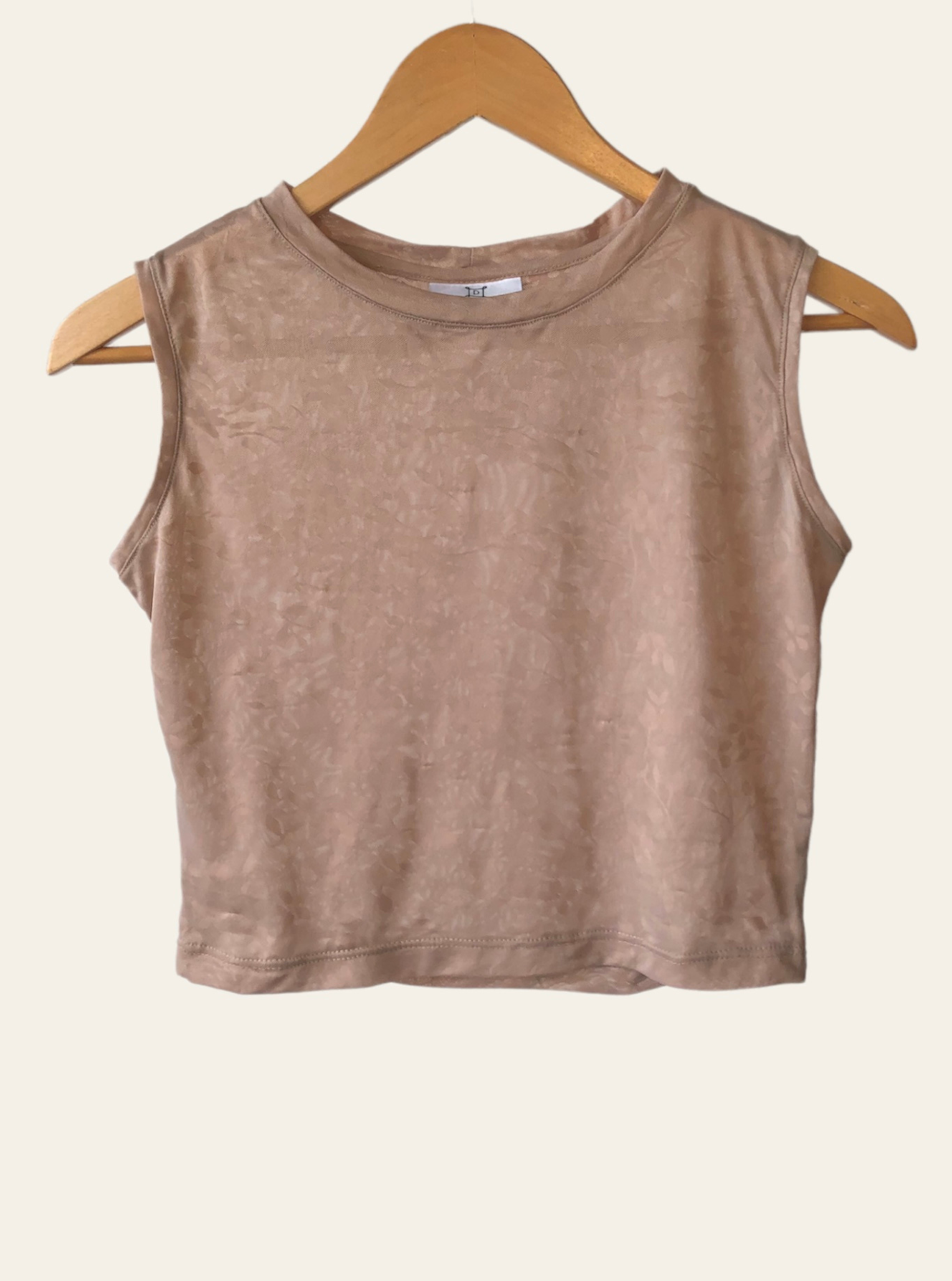 Crop Top Hanson Nude Mesh