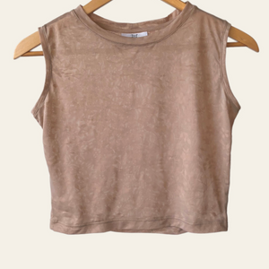 Crop Top Hanson Nude Mesh