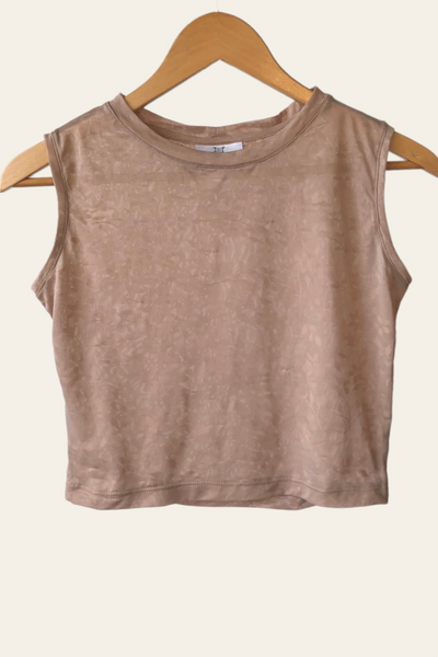Crop Top Hanson Nude Mesh